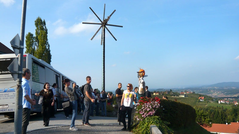 Kitzeck im Sausal, Styria, Austria (24. September 2011)