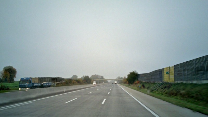 Autobahn A1, Upper Austria ( 2. November 2011)
