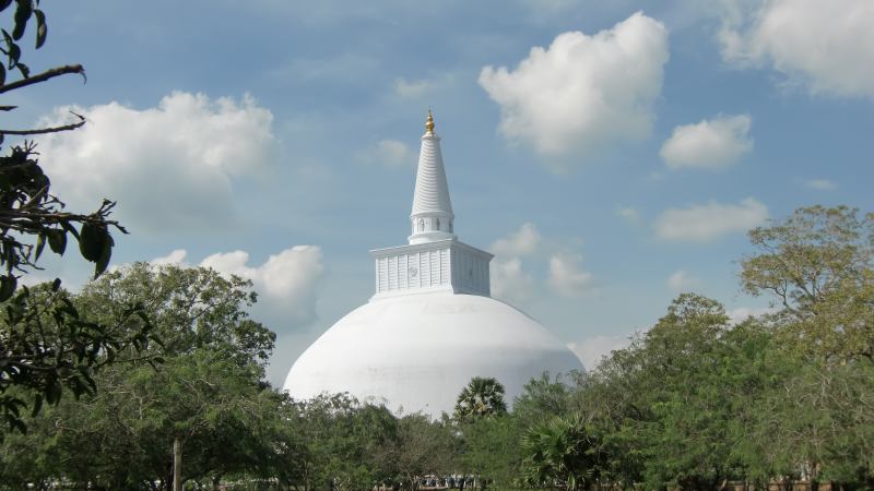 Anuradhapura, Sri Lanka (17. Januar 2012)