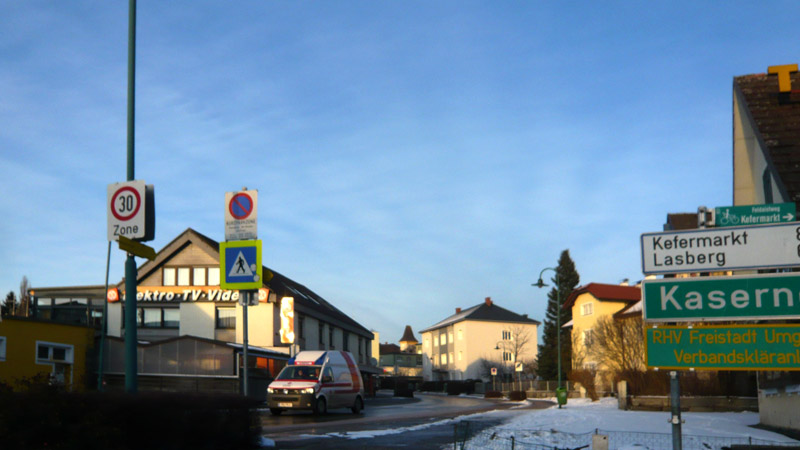 Freistadt, Upper Austria, Austria (18. Januar 2012)