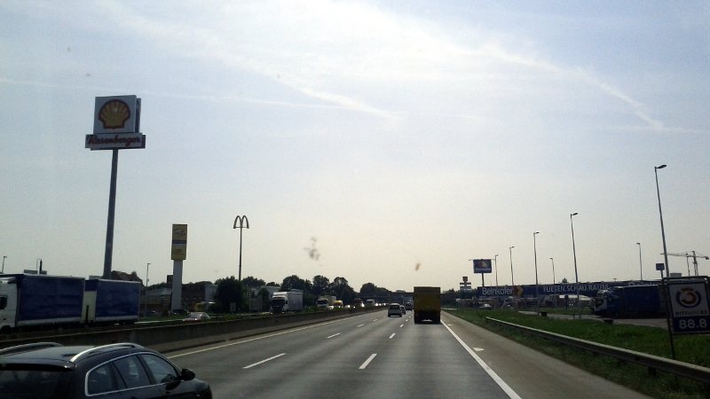 Autobahn A1, A-4052 Ansfelden, Austria (20. Juni 2012)
