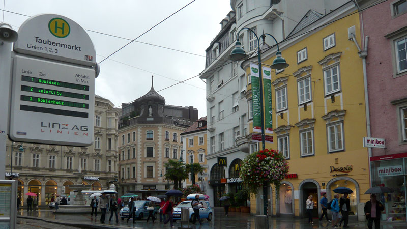Linz, Oberösterreich, Österreich (31. August 2012)
