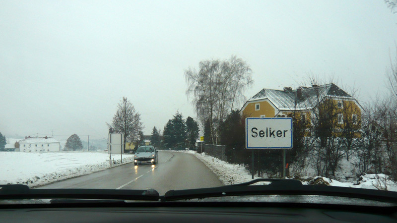 Selker, Oberösterreich, Österreich (23. Dezember 2012)