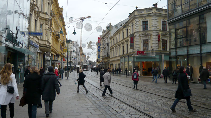Linz, Oberösterreich, Österreich (18. Dezember 2012)