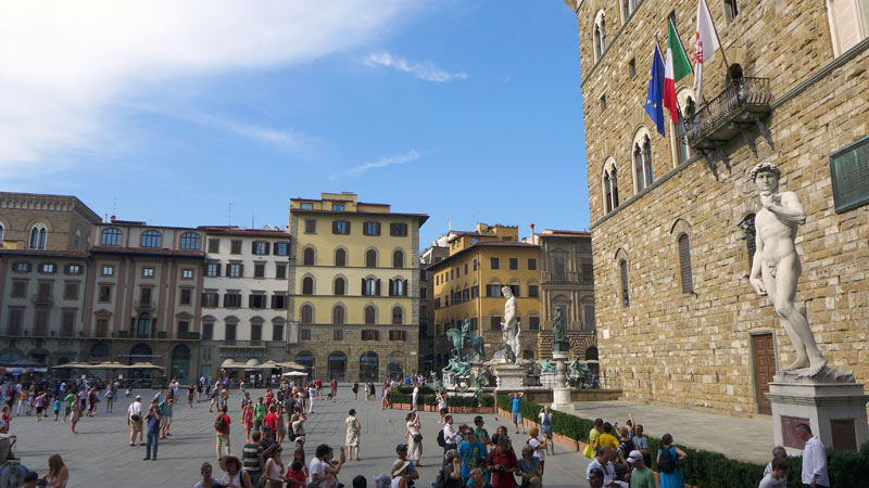 Florenz, Italien (23. Juli 2013)