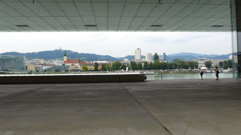 Linz, Oberösterreich, Österreich (23. August 2013)
