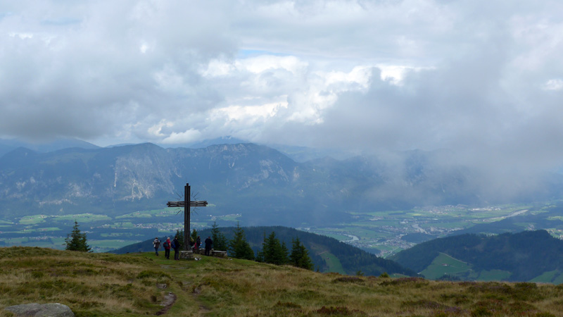 Niederau, Tirol, Österreich (21. August 2014)