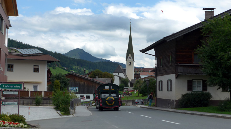 Niederau, Tirol, Österreich (22. August 2014)