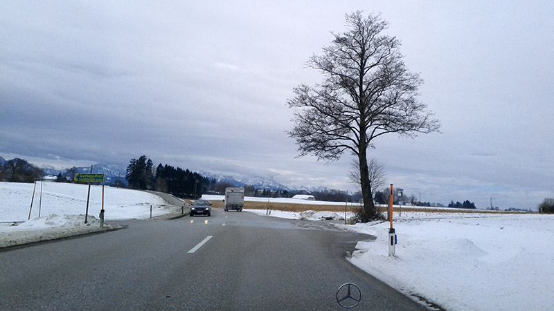 A-4551 Voitsdorf, Österreich (10. Februar 2015)