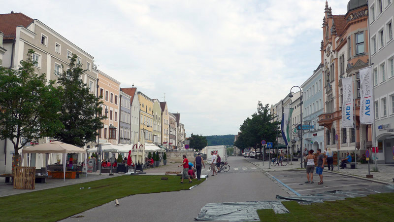 Braunau, Oberösterreich, Österreich (25. Juli 2015)