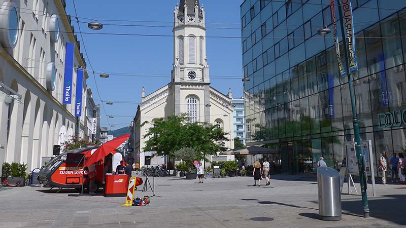 4020 Linz, Österreich (29. Juni 2021)